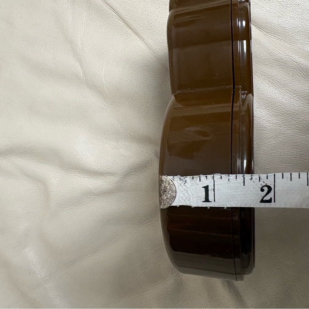 BAPE BABY MILO Plastic Lunch Bento Box Brown Bathing Ape Japan 2008 - Picture 10 of 12